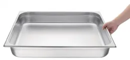 Photo 2 - Bac gastronorme inox 201 gn 2/1 29 l - vogue - k804 - Vogue - K804
