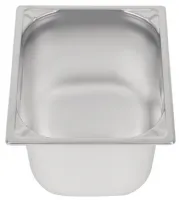 Photo 2 - Bac gastronorme inox 304 gn 1/2 capacité 12 l - vogue - dw441 - Vogue - DW441