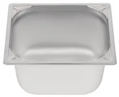 Photo 3 - Bac gastronorme inox 304 gn 1/2 capacité 12 l - vogue - dw441 - Vogue - DW441