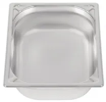 Photo 2 - Bac gastronorme inox 304 gn 1/2 capacité 6,2 l - vogue - dw439 - Vogue - DW439