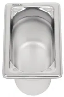 Photo 2 - Bac gastronorme inox 304 gn 1/9 capacité 89 cl - vogue - dw454 - Vogue - DW454