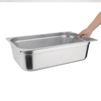 Photo 2 - Bac gastronorme inox gn 1/1 20 l - vogue - k924 - Vogue - K924