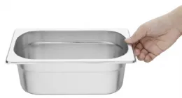 Photo 2 - Bac gastronorme inox gn 1/4 2,5 l - vogue - k819 - Vogue - K819