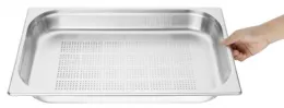 Photo 3 - Bac gastronorme perforé inox 201 9 l - vogue - k840 - Vogue - K840