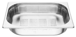 Photo 4 - Bac gastronorme perforé inox 201 gn 1/2 capacité 4 l - vogue - k844 - Vogue - K844
