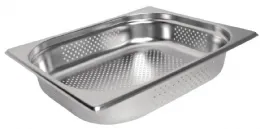 Bac gastronorme perforé inox GN 1/2 6,2 L - Vogue - K845