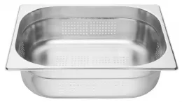 Photo 4 - Bac gastronorme perforé inox gn 1/2 6,2 l - vogue - k845 - Vogue - K845