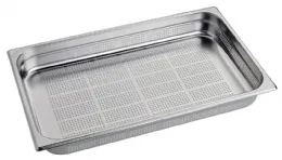 Bac perforé inox GN 1/1 capacité 8,3 L - Gastro M - GR734 Bac perforé inox GN 1/1 capacité 8,3 L - Gastro M - GR734