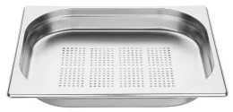 Photo 4 - Bac perforé inox gn 1/2 acier inoxydable 2,5 l - vogue - e698 - Vogue - E698