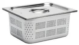 Photo 2 - Bac perforé inox gn 1/2 capacité 1,04 l - gastro m - gr731 - Gastro m - GR731