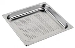 Bac perforé inox GN 2/3 capacité 1,35 L - Gastro M - DA744 Bac perforé inox GN 2/3 capacité 1,35 L - Gastro M - DA744