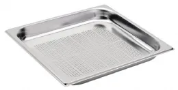 Bac perforé inox GN 2/3 capacité 5,5 L - Gastro M - DA746