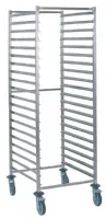 Chariot à glissières gn2/1 en inox 20 niveaux - tournus - cg188 - Tournus - CG188