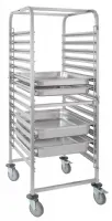 Photo 3 - Chariot à glissières inox gn 15 niveaux - vogue - gg499 - Vogue - GG499