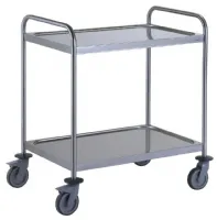 Chariot de service 2 plateaux 800x530 mm - Tournus - GL885 - Tournus - GL885 Chariot de service 2 plateaux 800x530 mm - Tournus - GL885 - Tournus - GL885