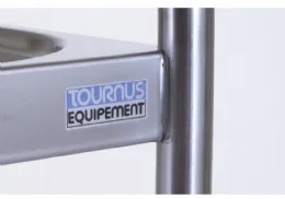 Photo 3 - Chariot de service 2 plateaux 800x530 mm - tournus - gl885 - Tournus - GL885