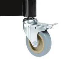 Photo 4 - Chariot de service 3 niveaux 1070x490x980 mm - vogue - cf102 - Vogue - CF102