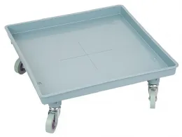 Chariot pour casiers de lavage polypropylène capacité 40 kg - vogue - cb006 - Vogue - CB006