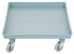 Photo 2 - Chariot pour casiers de lavage polypropylène capacité 40 kg - vogue - cb006 - Vogue - CB006