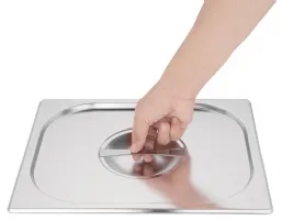 Photo 2 - Couvercle gastronorm 1/2 inox 201 - vogue - k931 - Vogue - K931
