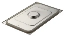 Couvercle gastronorme GN 1/1 avec joint silicone inox 304 - Gastro M - GR753