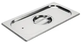 Couvercle gastronorme GN 1/3 avec joint silicone en inox 304 - Gastro M - GR750