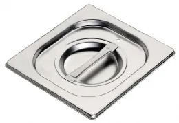 Couvercle gastronorme GN 1/6 avec joint silicone inox 304 - Gastro M - GR748