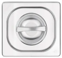 Photo 3 - Couvercle gn 1/6 en inox 201 - vogue - k993 - Vogue - K993