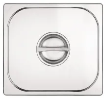 Photo 3 - Couvercle gn 2/3 inox - vogue - k970 - Vogue - K970