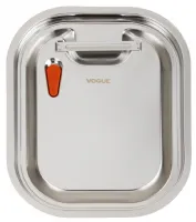 Photo 2 - Couvercle hermétique gn 1/2 acier inoxydable 201 - vogue - cp269 - Vogue - CP269