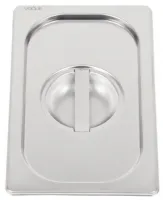 Photo 2 - Couvercle inox 304 gn 1/4 - vogue - dw458 - Vogue - DW458