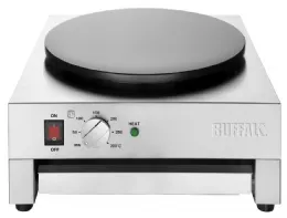 Photo 2 - Crêpière professionnelle monophasé 400 mm - buffalo - ct931 - Buffalo - CT931