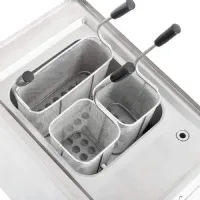 Photo 3 - Cuiseur à pâtes professionnel électrique sur placard 15 l 3,4 kw - buffalo - sa804 - Buffalo - SA804