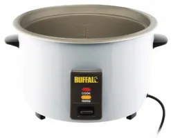Photo 2 - Cuiseur à riz professionnel blanc 4,2 l 380x320x350 mm - buffalo - cn324 - Buffalo - CN324