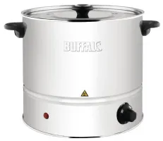 Cuiseur vapeur professionnel argent 6 l 400x335x305 mm - buffalo - cl205 - Buffalo - CL205 Cuiseur vapeur professionnel argent 6 l 400x335x305 mm - buffalo - cl205 - Buffalo - CL205
