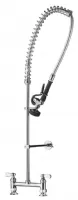 Douchette de pré-rinçage double arrivée d'eau 7 L/min 390x180x1160 mm - Vogue - CE985 - Vogue - CE985