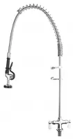 Douchette de pré-rinçage monobloc avec col de cygne à ressort et débit 7 l/min - vogue - ce984 - Vogue - CE984