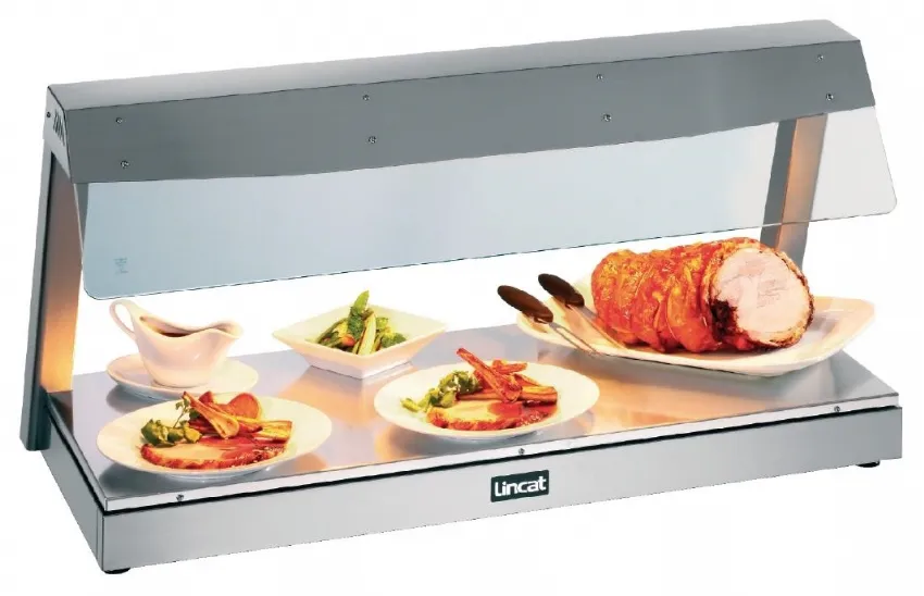 Étagère chauffante avec portique infrarouge 2,4 kw acier inoxydable 1130x538x560 mm - lincat - j947 - Lincat - J947
