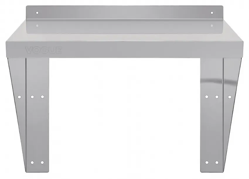Étagère micro-ondes en acier inoxydable 560x460x490 mm - vogue - cd550 - Vogue - CD550