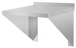 Photo 2 - Étagère micro-ondes en acier inoxydable 560x460x490 mm - vogue - cd550 - Vogue - CD550