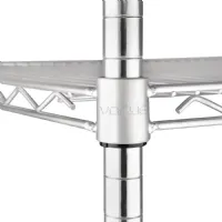 Photo 4 - Étagère modulaire 4 niveaux métal galvanisé 1830x457x1840 mm - vogue - l939 - Vogue - L939