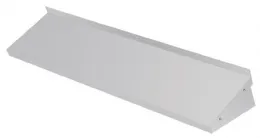 Photo 2 - Étagère murale en acier inoxydable 1200x300 mm avec consoles charge 50 kg - vogue - y751 - Vogue - Y751