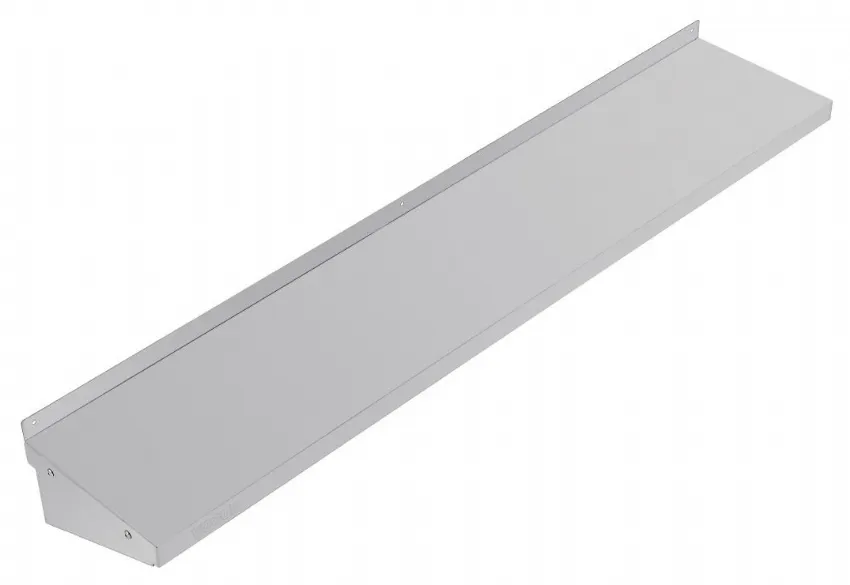 Étagère murale en acier inoxydable 1500x300 mm avec consoles charge 50 kg - vogue - y752 - Vogue - Y752