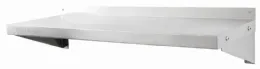 Photo 3 - Étagère murale en acier inoxydable 900x300 mm avec équerres capacité 50 kg - vogue - y750 - Vogue - Y750