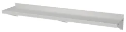 Étagère murale inox 430 avec consoles 1200x400 mm - Combisteel - 7490.0205 Étagère murale inox 430 avec consoles 1200x400 mm - Combisteel - 7490.0205