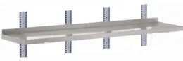Photo 4 - Étagère murale inox 430 sans consoles 1800x400x40 mm - gastro m - gn188 - Gastro m - GN188