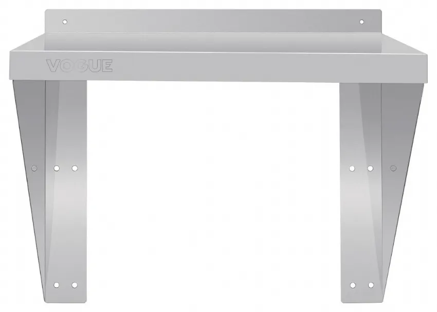 Étagère murale pour micro-ondes inox 560x560x490 mm - vogue - cb912 - Vogue - CB912