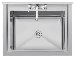 Photo 2 - Évier profond en inox 770x600x900 mm - vogue - ce141 - Vogue - CE141