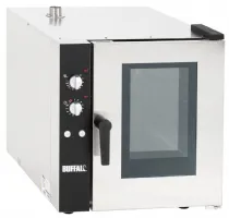 Four à convection professionnel humidificateur sur four triphasé commandes manuelles GN 1/1 - Buffalo - CU768 - Buffalo - CU768 Four à convection professionnel humidificateur sur four triphasé commandes manuelles GN 1/1 - Buffalo - CU768 - Buffalo - CU768