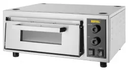 Photo 4 - Four à pizza monophasé 1 pizza 40 cm commandes indépendantes - buffalo - cj373 - Buffalo - CJ373